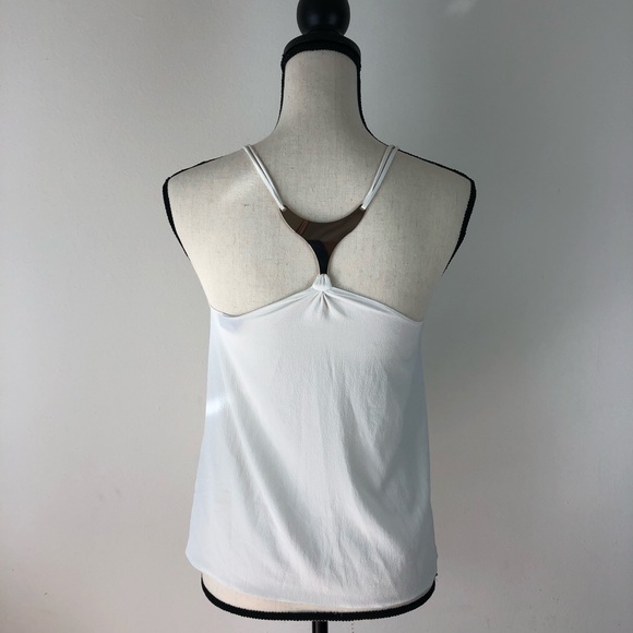ASOS White Racerback Top - Picture 3 of 5